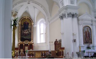 Altarraum der römisch-katholischen Bischofskirche in Odessa, Foto 2008 von Thorsten Steinhoff